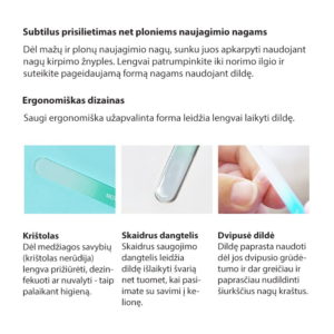4-ių dalių  Vaikų nagų priežiūros rinkinys dėžutėje, nuo 0 mėn. amžiaus