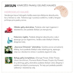 JayJun PAAKIŲ ir SKRUOSTŲ gelinės kaukės