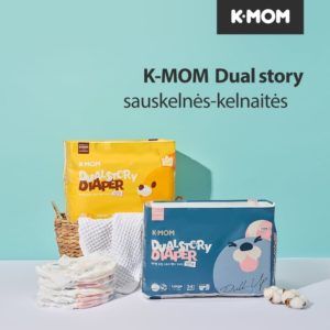 XL dydis (12-17 kg) "Dual Story" sauskelnės-kelnaitės (32 vnt.)