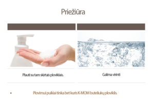Mother-K ypač ploni silikoniniai antspeniai (2 vnt.)