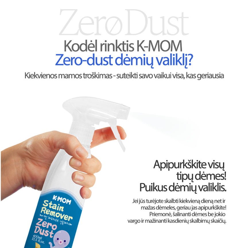 K-MOM "Zero Dust" dėmių valiklis