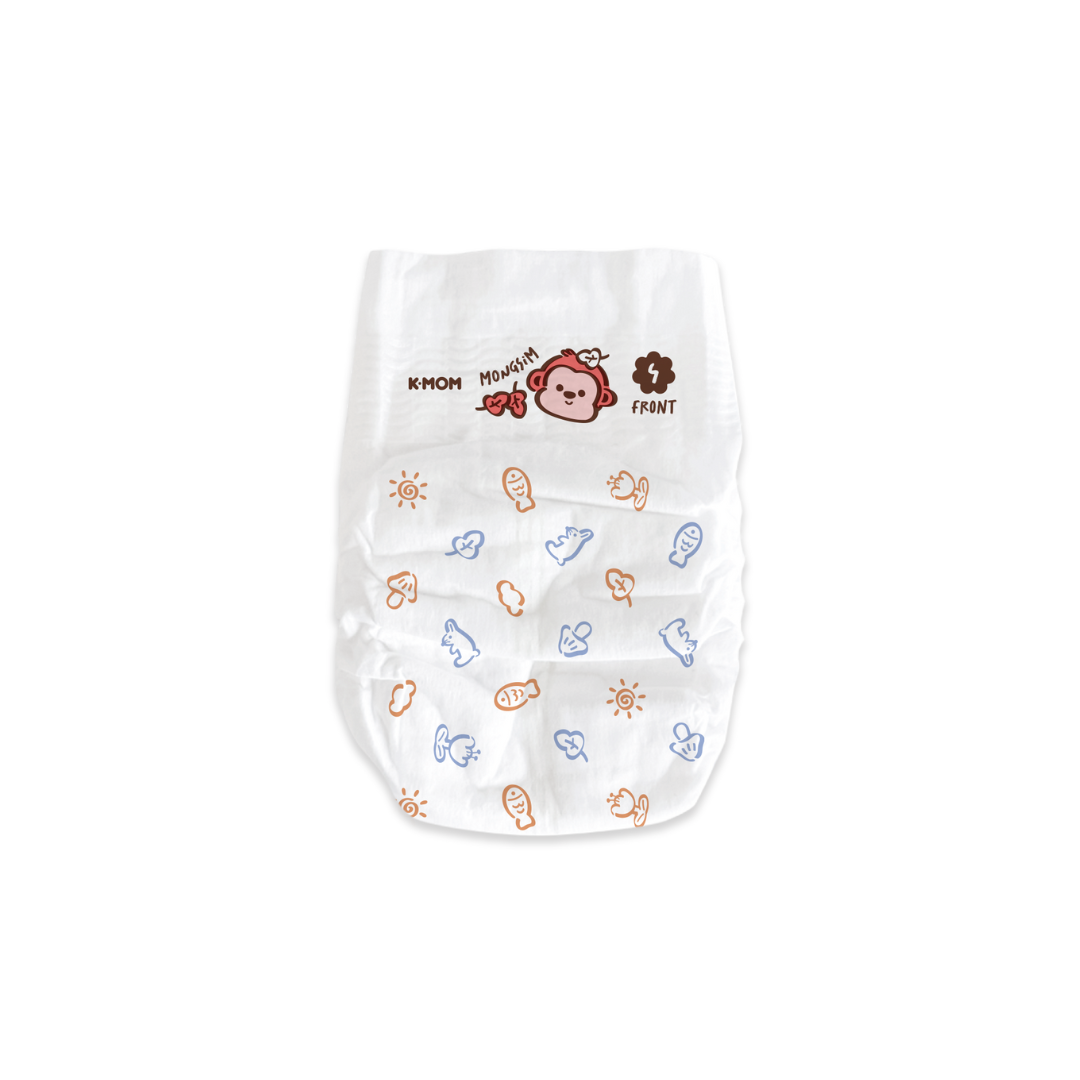 K-MOM "Comfort Fit" sauskelnės S dydis (4-8 kg), 40 vnt K-MOM "Comfort Fit" sauskelnės S dydis (4-8 kg), 40 vnt