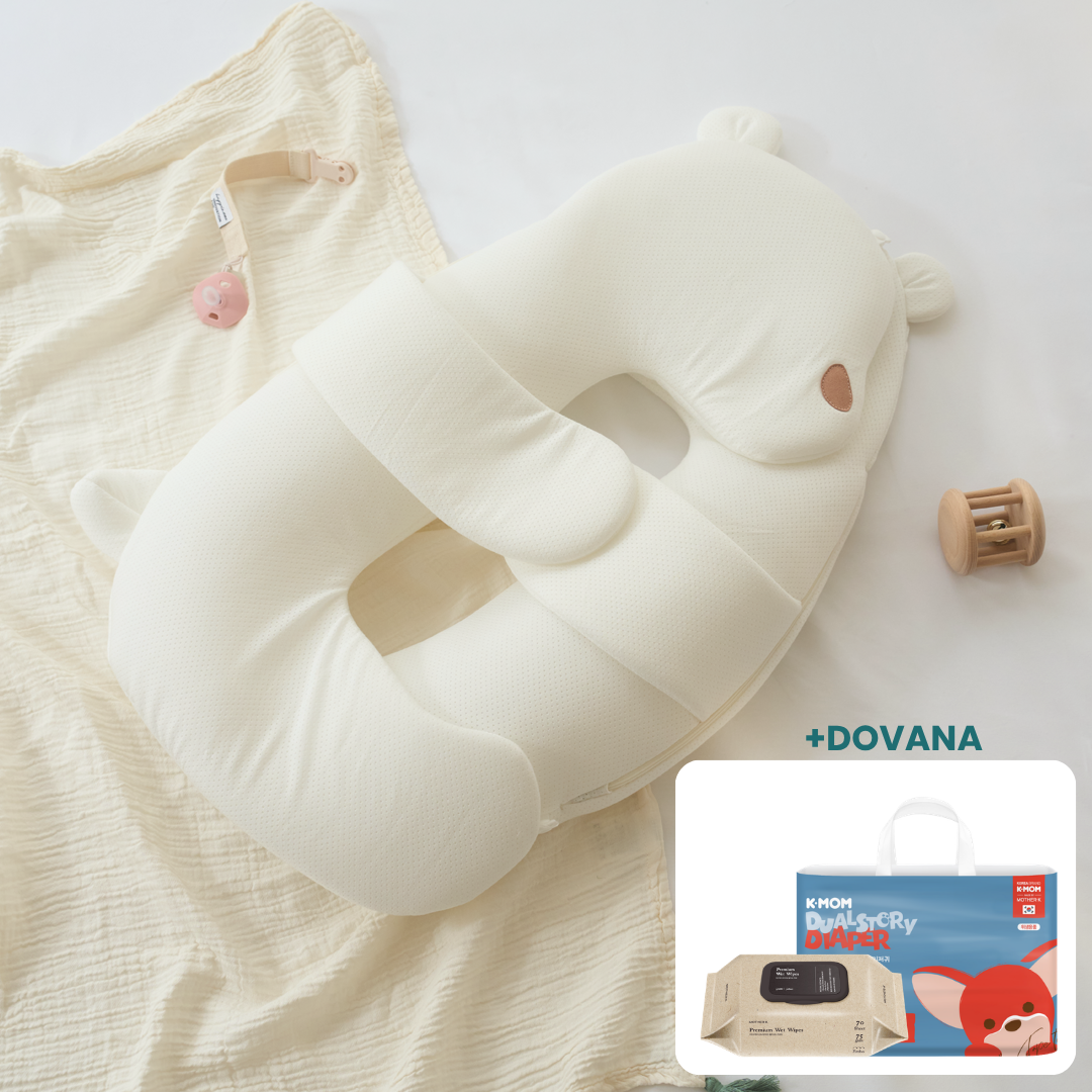 Mother-K CocoReve ergonominis gultukas kūdikiams + DOVANA K-MOM sauskelnės ir servetėlės